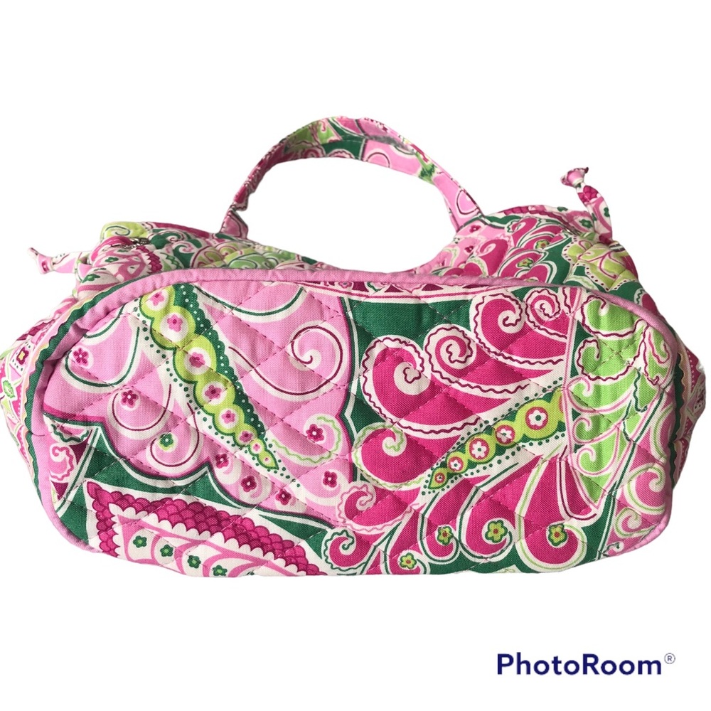 Vera Bradley Satchel *Retired* Pinwheel Pink - Picture 3 of 5